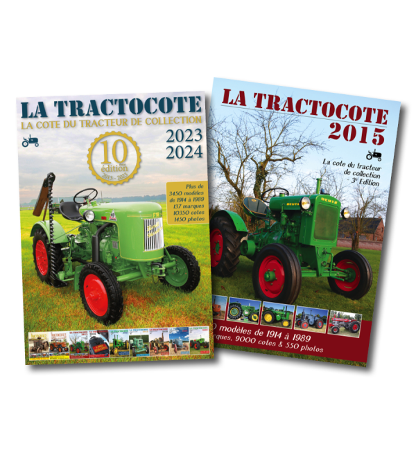 Pack La Tractocote 2023-24 + 2015