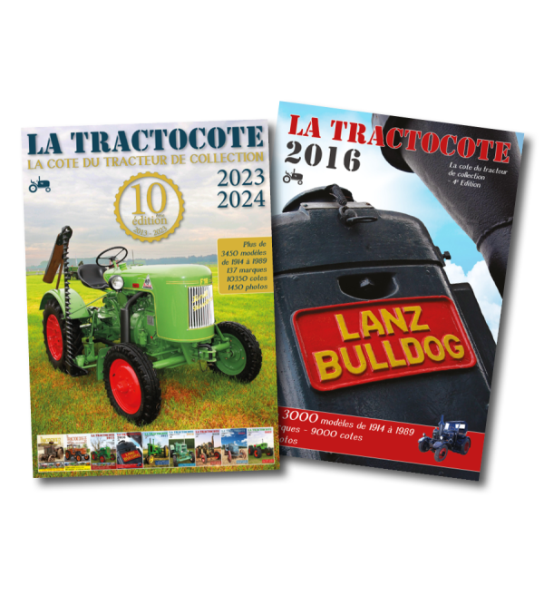 Pack La Tractocote 2023-24 + 2016